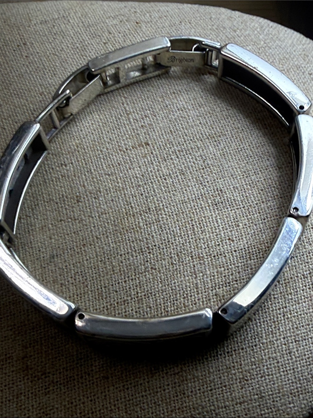 Brighton Silver-Tone Spiral Link Bracelet - Picture 2 of 5